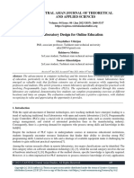 PLC Laboratory Design For Online Education