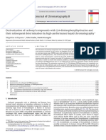 Derivatization of Carbonyl Compounds With 2,4-Dinitrophenylhydrazine and