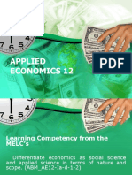 Week 1 - Concerns of Economics