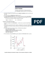 Ionization Energy