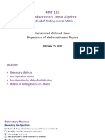 1.5 - Elementary Matrices and Finding Inverse of A Matrix-1