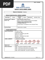 SDS For Chlorine