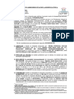 Admisorio Filiacion Mas Alimentos