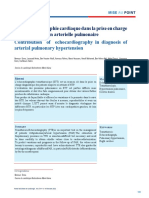 Rôle de L'échographie Cardiaque Dans La Prise en Charge de L'hypertrension Arterielle Pulmonaire