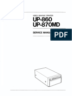 UP870MD - SM - SONY - EN Service Manual