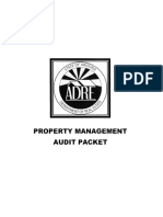 Property Management Audit Packet