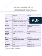 Difference Between Prokaryotic and Eukaryotic Cells