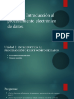 Primera Unidad Modificada