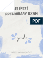 b1 (Pet) Preliminary Exam