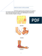 Lesiones en Huesos y Articulaciones