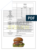 Fichas Tecnicas California y Double Cheese