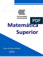 Guía de Matemática Superior