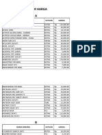 Daftar Harga