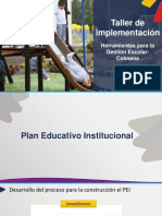 Taller de Implementación: Herramientas para La Gestión Escolar-Colmena