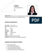 Resume LJ 1.