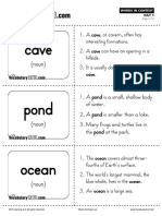 Where Animals Live - Vocab