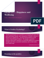 Class 2 - What Is Positive Psychology