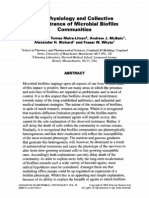 The Physiology and Collective Recalcitrance of Microbial Biofilm Communities