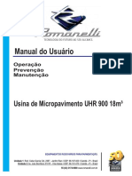 USINA MICRO ASFALTICA ROMANELLI UHR 900-18m (Frota 285 e 430)