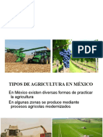 Tipos de Agricultura en México