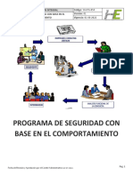 SGI-PG-054 Programa de Seguridad Con Base en El Comportamiento