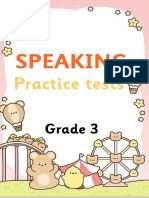 Speaking Test Grade 3