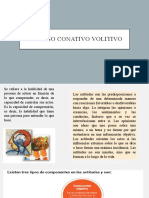 Proceso Conativo Volitivo