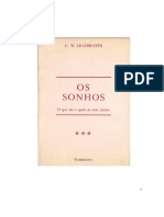 C. W. Leadbeater - Os Sonhos O Que São e Quais As Suas Causas