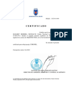 Certificado Alumno Regular