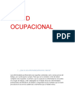 Trabajo-Salud Ocupacional