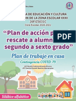 Covid-19 Plan de Alfabetización Silábico Alfabetico