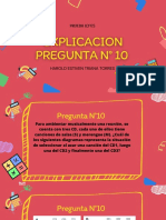 Pregunta N°10 Pruebas ICFES