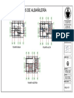 Planos de Albañilería