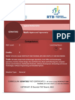 Genat.302 Applied Mathematics