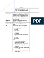 Osce Checklist