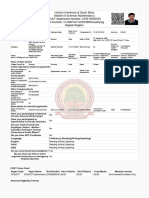 CUSB Cuet Applied Form