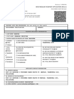 New Regular Passport Application (Minor) : Form No. 1-ENGLISH