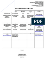 ORGANIGRAMA DE ACTIVIDADES DEL MES DE Junio