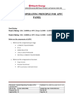 Yc1h422342-612 - Sop of Apfc Panel