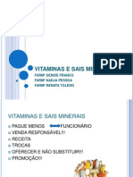 Vitaminas e Sais Minerais