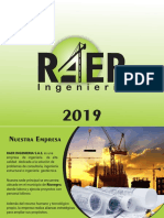 Portafolio de Servicios RAER 2019 II