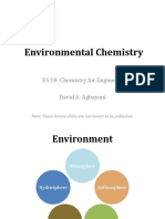 Lecture 6 Environmental Chemistry