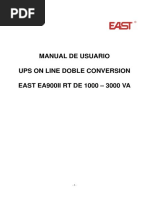 Manual Ups East Ea900ii RT