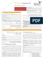 Application Form UG Prospectus 2011