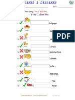 Workshop 1 Likes & Dislikes - Combined