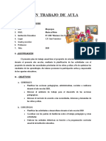 Plan Trabajo de Aula