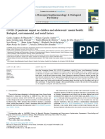 COVID 19 Pandemic Impact On Children and Adole - 2021 - Progress in Neuro Psycho