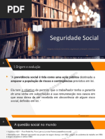 1 - Seguridade Social, Histórico e Princípios