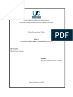 Nacionalismo Africano e Defesa Da Paz