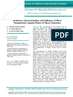 Synthesis, Characterization, and Influence of Silver Nanoparticles Against Phases of Musca Domestica